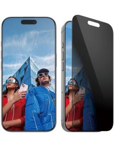 PanzerGlass PG Priv Protector de Pantalla con Privacidad para iPhone 16 Pro-AATFYC3525