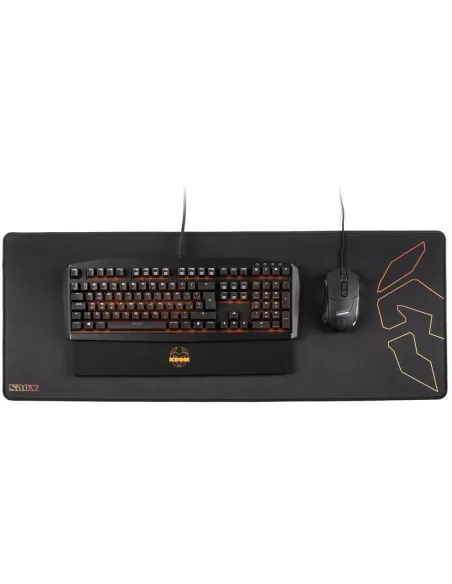 Krom Knout XL Alfombrilla Gaming Negra