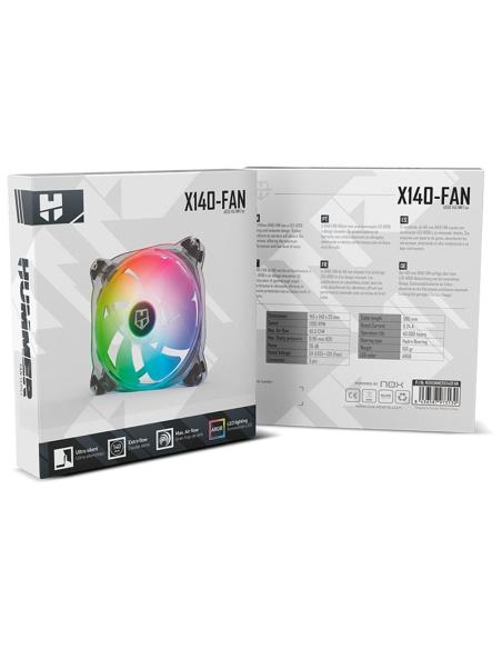 Nox Hummer X140-Fan Ventilador aRGB 140mm
