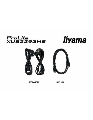 iiyama ProLite XUB2293HS-B6 21.5" LED ISP FullHD Negro