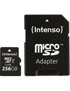 Intenso Tarjeta MicroSD SDH 256GB Clase 10-MTMSDM0229