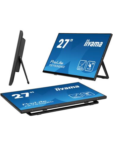 iiyama ProLite T2755QSC-B1 27" LCD IPS FullHD Táctil Negro