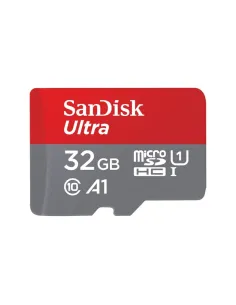SanDisk Ultra A1 32GB MicroSDHC UHS-1 Clase 10 + Adaptador-MTMSDM0238