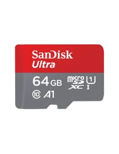 SanDisk Ultra A1 64GB MicroSDHC UHS-1 Clase 10 + Adaptador-MTMSDM0239