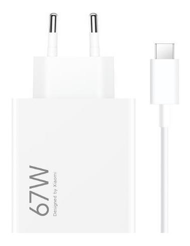 Xiaomi BHR9465EU Cargador de Carga Rápida 67W HyperCharge Combo (Type-A)