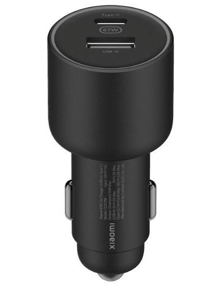 Xiaomi 67W Car Charger Cargador Coche 2x USB-C