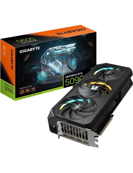 Gigabyte GeForce RTX 5090 Gaming OC 32GB DDR7 DLSS4 Negro