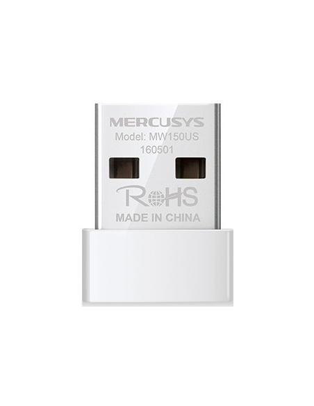 Mercusys MW150US Adaptador Inalámbrico USB N150 Wifi 4 Banda Única Blanco