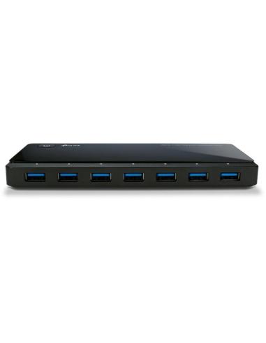 TP-Link UH720 V1 HUB micro USB-B USB-A 3.0 7 Puertos + 2 Puertos de Carga 1 M Negro