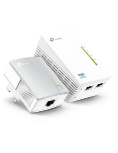 TP-Link TL-WPA4220 KIT PLC Powerline Red Eléctrica AV600 + WiFi 4 N300 2 Unidades-1016160