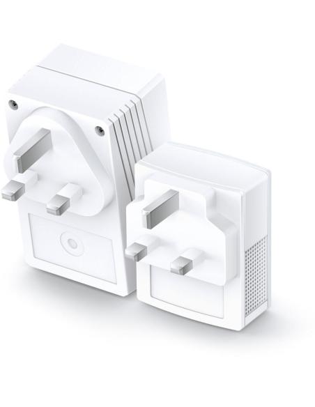 TP-Link TL-WPA4220 KIT PLC Powerline Red Eléctrica AV600 + WiFi 4 N300 2 Unidades