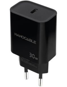 Nanocable 10.10.2010 Cargador USB-C 30W Negro-ADAP61095