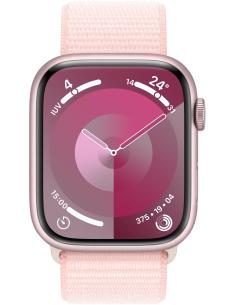 Apple Watch Series 9 GPS + Cellullar 45mm Caja de Aluminio Rosa + Correa Deportiva Rosa Sport Loop