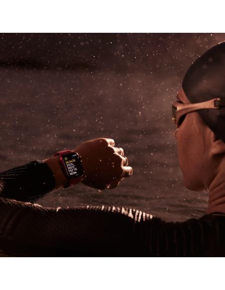 Apple Watch Series 9 GPS + Cellular 41mm Grafito Caja de Acero Inoxidable con Correa Deportiva Media