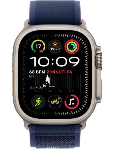 Apple Watch Ultra 2 GPS + Cellular 49mm Caja Natural Titanio con Correa Trail Loop S/M Azul