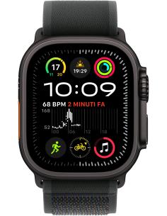 Apple Watch Ultra 2 GPS + Cellular 49mm Caja Negra Titanio con Correa Trail Loop S/M Negra