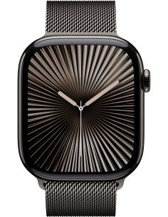 Apple Watch Series 10 GPS + Cellular 42mm Caja Titanio Natural con Correa Milanese Acero Inoxidable M/L
