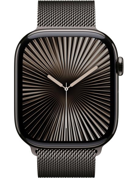 Apple Watch Series 10 GPS + Cellular 42mm Caja Titanio Natural con Correa Milanese Acero Inoxidable M/L