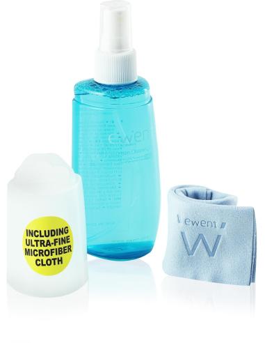 Ewent EW5671 Kit de Limpieza Spray de 200 + Gamuza
