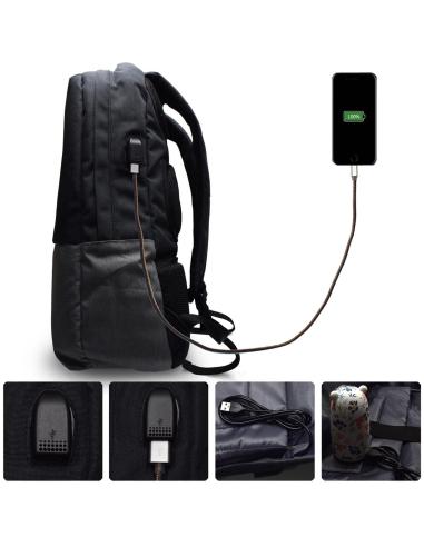 Ewent EW2529 Mochila para Portátil hasta 17.3" Negro
