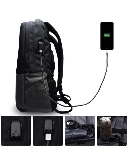 Ewent EW2529 Mochila para Portátil hasta 17.3" Negro