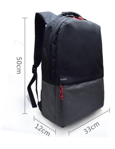 Ewent EW2529 Mochila para Portátil hasta 17.3" Negro