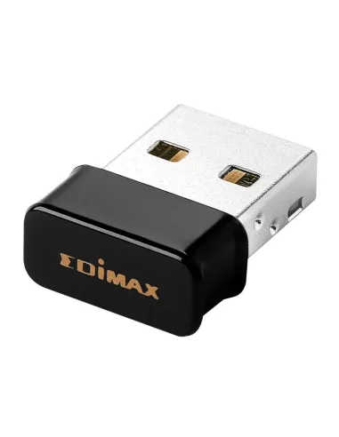 Edimax EW-7611ULB Nano Adaptador Inalámbrico USB N150 Wifi 4 Bluetooth 4.0 Banda Única Negro