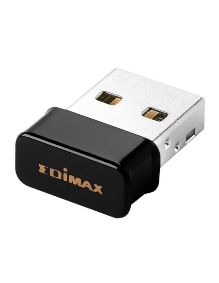 Edimax EW-7611ULB Nano Adaptador Inalámbrico USB N150 Wifi 4 Bluetooth 4.0 Banda Única Negro