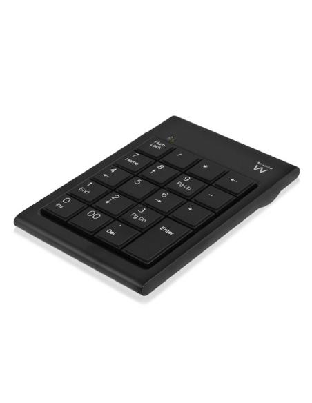Ewent EW3102 Teclado Numérico USB Negro
