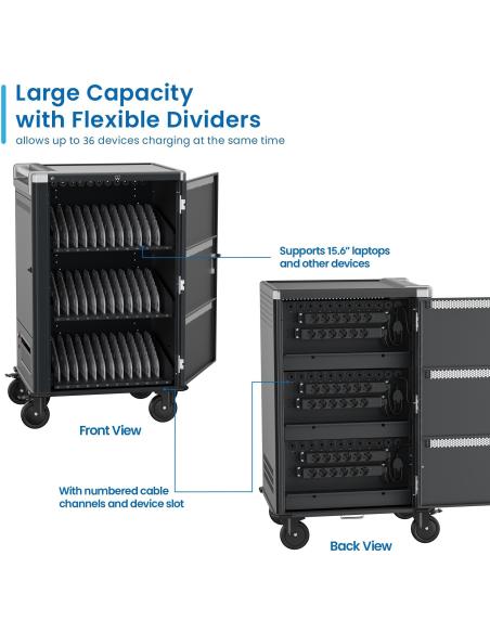 Ewent EW1701 Armario de Carga Inteligente hasta 36 dispositivos