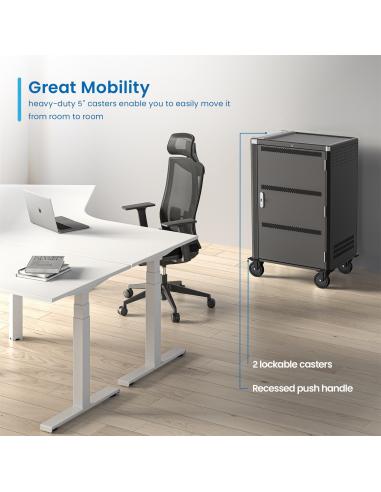 Ewent EW1701 Armario de Carga Inteligente hasta 36 dispositivos