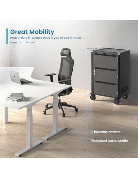 Ewent EW1701 Armario de Carga Inteligente hasta 36 dispositivos