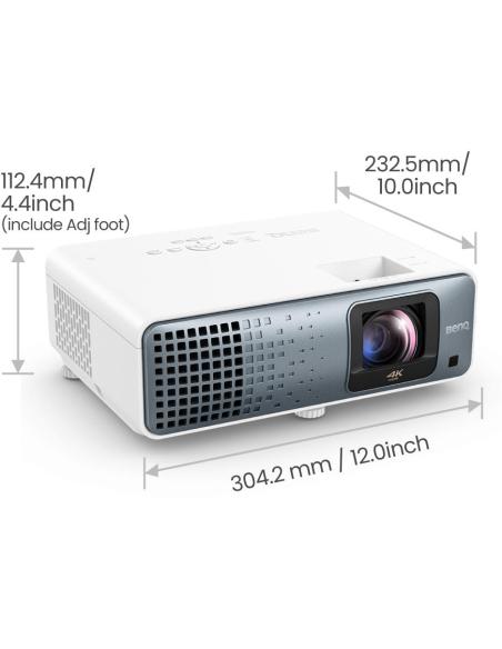 BenQ TK710STi Proyector DLP ANSI UltraHD 4K 3200 Lúmenes