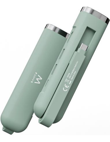 Ewent EW1148 Base Para Portátil y Dock Con 5 Puertos USB-C a USB-A /HDMI/RJ-45/USB-C Verde