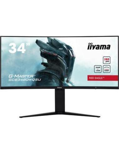 Iiyama G-Master GCB3480WQSU-B1 Red Eagle 34" LCD VA UltraWide QHD 180Hz FreeSync Premium Pro
