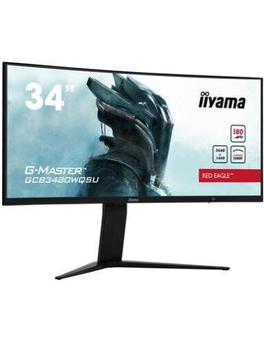 Iiyama G-Master GCB3480WQSU-B1 Red Eagle 34" LCD VA UltraWide QHD 180Hz FreeSync Premium Pro