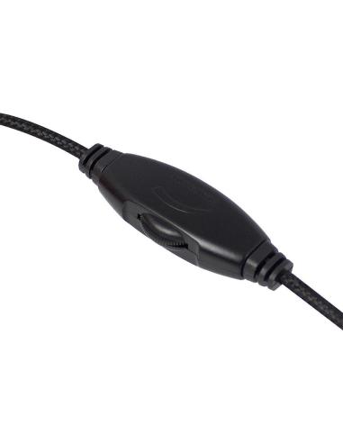 Ewent EW3567 Auriculares con Micrófono Negros