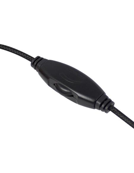 Ewent EW3567 Auriculares con Micrófono Negros
