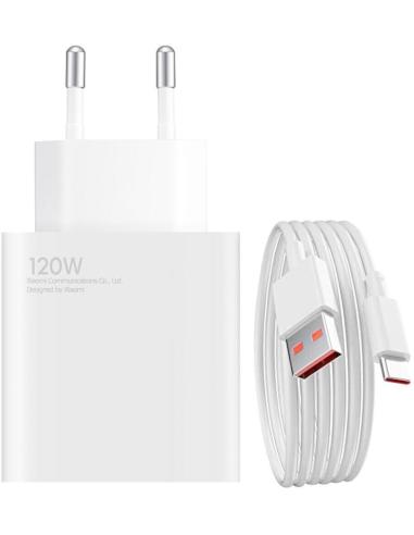 Xiaomi 120W Charging Combo Cargador USB-A Blanco