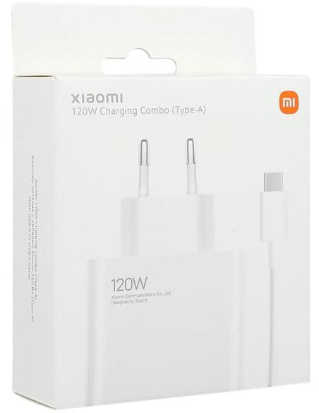 Xiaomi 120W Charging Combo Cargador USB-A Blanco