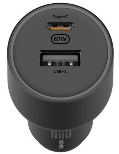 Xiaomi 67W Car Charger Cargador Coche 2x USB-C