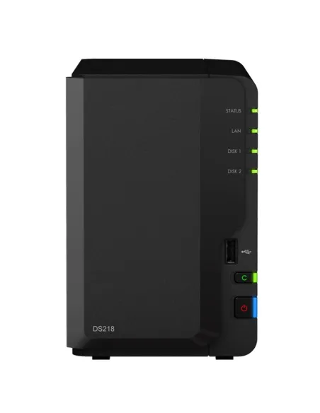 Synology DiskStation DS218 NAS Negro
