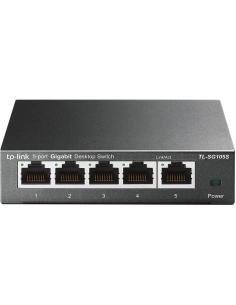 TP-Link TL-SG105S Switch L2 5 Puertos Gigabit Ethernet-RED61186
