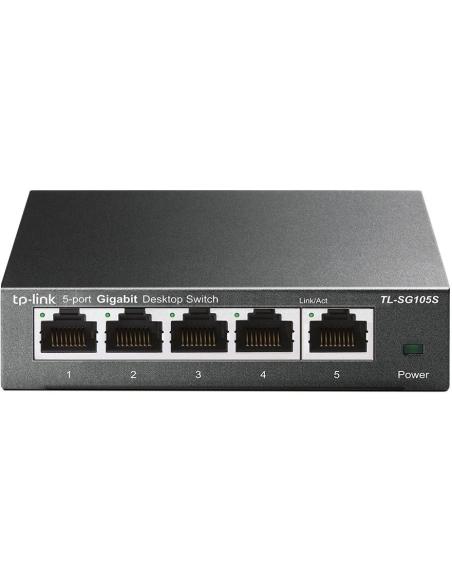 TP-Link TL-SG105S Switch L2 5 Puertos Gigabit Ethernet