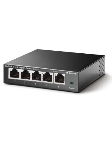 TP-Link TL-SG105S Switch L2 5 Puertos Gigabit Ethernet