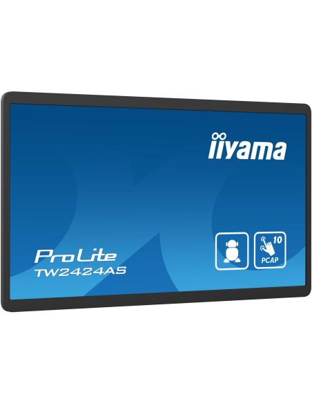 iiyama ProLite TW2424AS-B1 24" Pantalla Interactiva IPS 4K Ultra HD Negro
