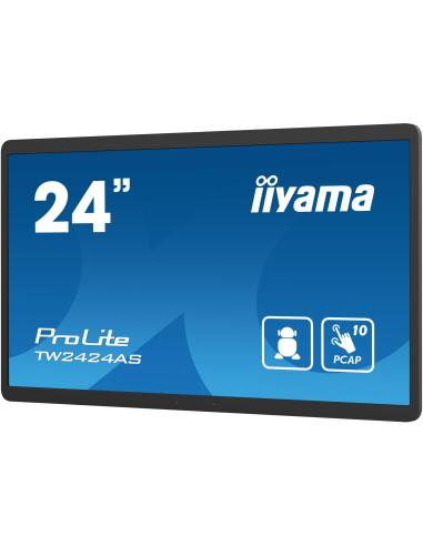 iiyama ProLite TW2424AS-B1 24" Pantalla Interactiva IPS 4K Ultra HD Negro
