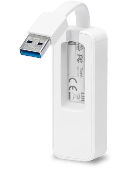TP-Link UE300 Adaptador USB-A a RJ-45 Ethernet Gigabit Blanco