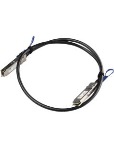 MikroTik XQ+DA0001 Cable de Fibra Óptica QSFP+ 1M Negro-NADACA0279