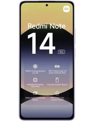Xiaomi Redmi Note 14 5G 8/256GB Morado